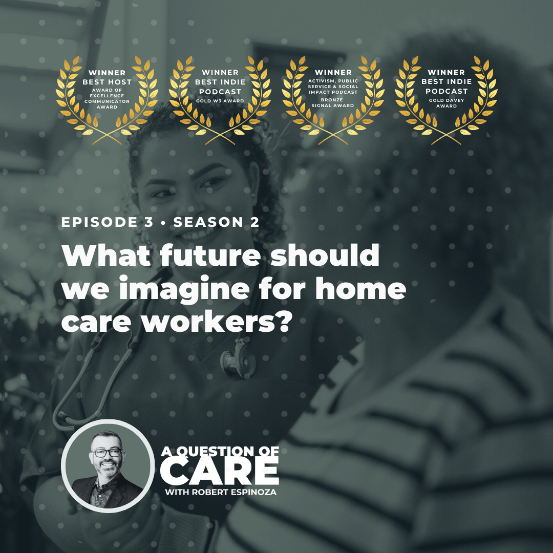 Robert Espinoza (@_robertespinoza) on Twitter photo In Ep. 3 of A Question of Care, I talk with <a href="/hadeosun/">Helen Adeosun</a> of @CareAcademyco about why home care workers must be central to healthcare reform. 🎧 tinyurl.com/yvszbcfa <a href="/aquestionofcare/">A Question of Care</a> #aquestionofcare #homecare #careeconomy #directcare In Ep. 3 of A Question of Care, I talk with <a href="/hadeosun/">Helen Adeosun</a> of @CareAcademyco about why home care workers must be central to healthcare reform. 🎧 tinyurl.com/yvszbcfa <a href="/aquestionofcare/">A Question of Care</a> #aquestionofcare #homecare #careeconomy #directcare