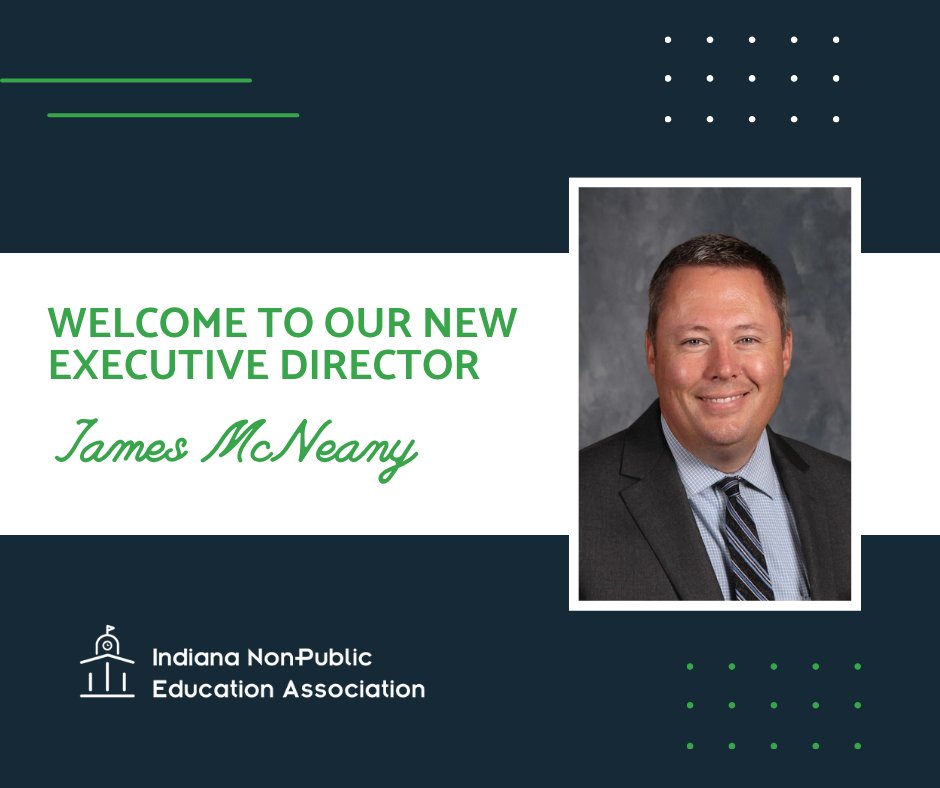 INPEA officially welcomes our new executive director, James McNeany, to the office! You can read more about him at conta.cc/3WgiNtJ.