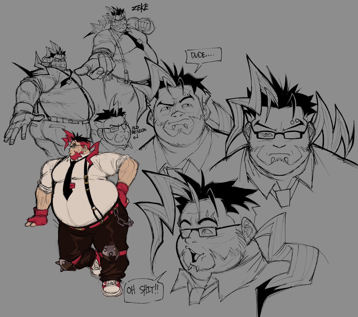 zeke sketches i did like a week ago