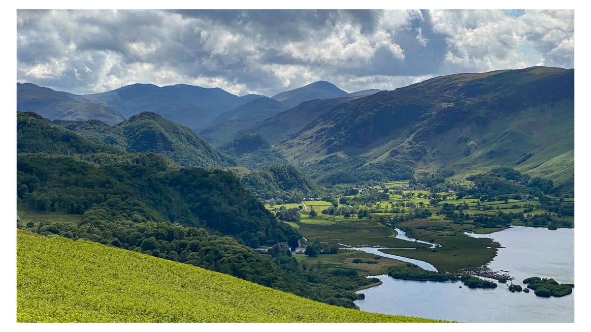 A lovely day in Keswick, perfect for a walk over Walla Crag 😁