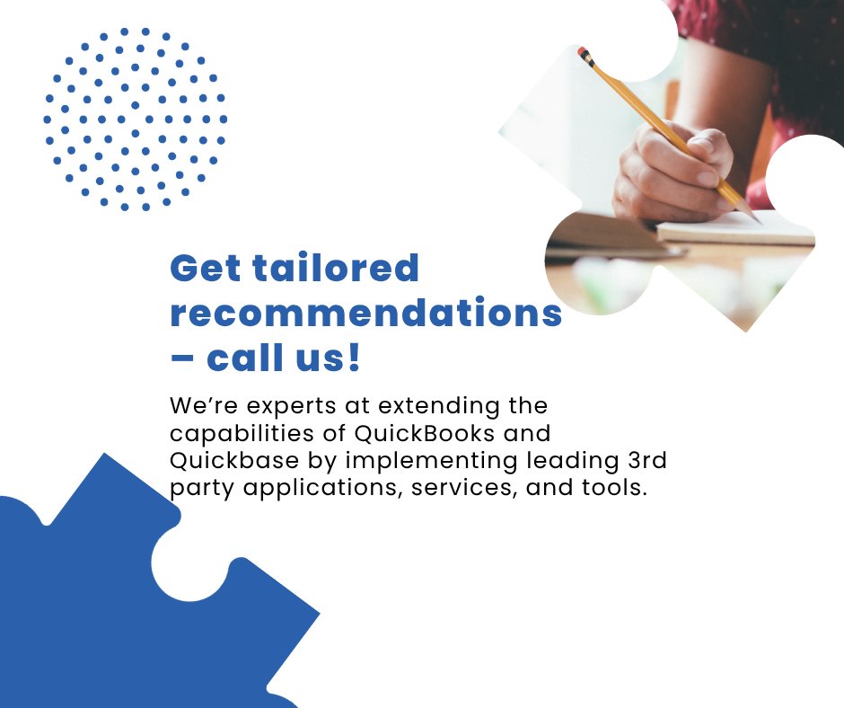 VARC_Solutions's tweet image. Need the best 3rd party apps that integrate with QuickBooks? We recommend and help integrate top solutions for CRM, Payroll, Bill Pay, Inventory, Sales Tax, and more. Get tailored recommendations – call us! 

#QuickBooksApps #AppIntegration #Efficiency #BusinessTech