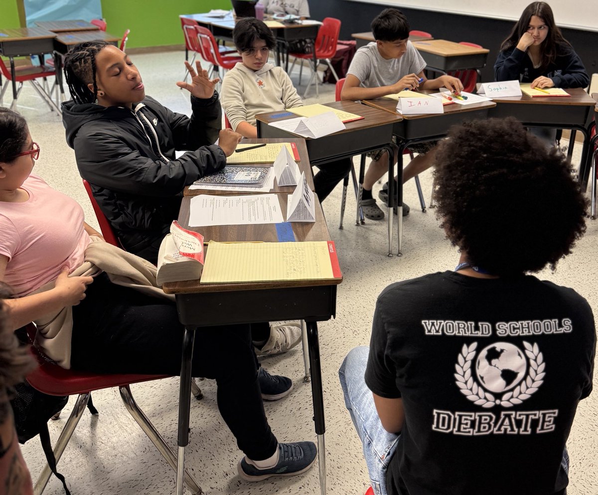 Our 6th–12th grade Debate Camp is in full swing! 🗣️ Students are diving into Policy, Lincoln-Douglas &amp; World Schools Debate, sharpening their critical thinking, confidence &amp; voice. The next generation of changemakers is here! 💥 #DebateCamp2025