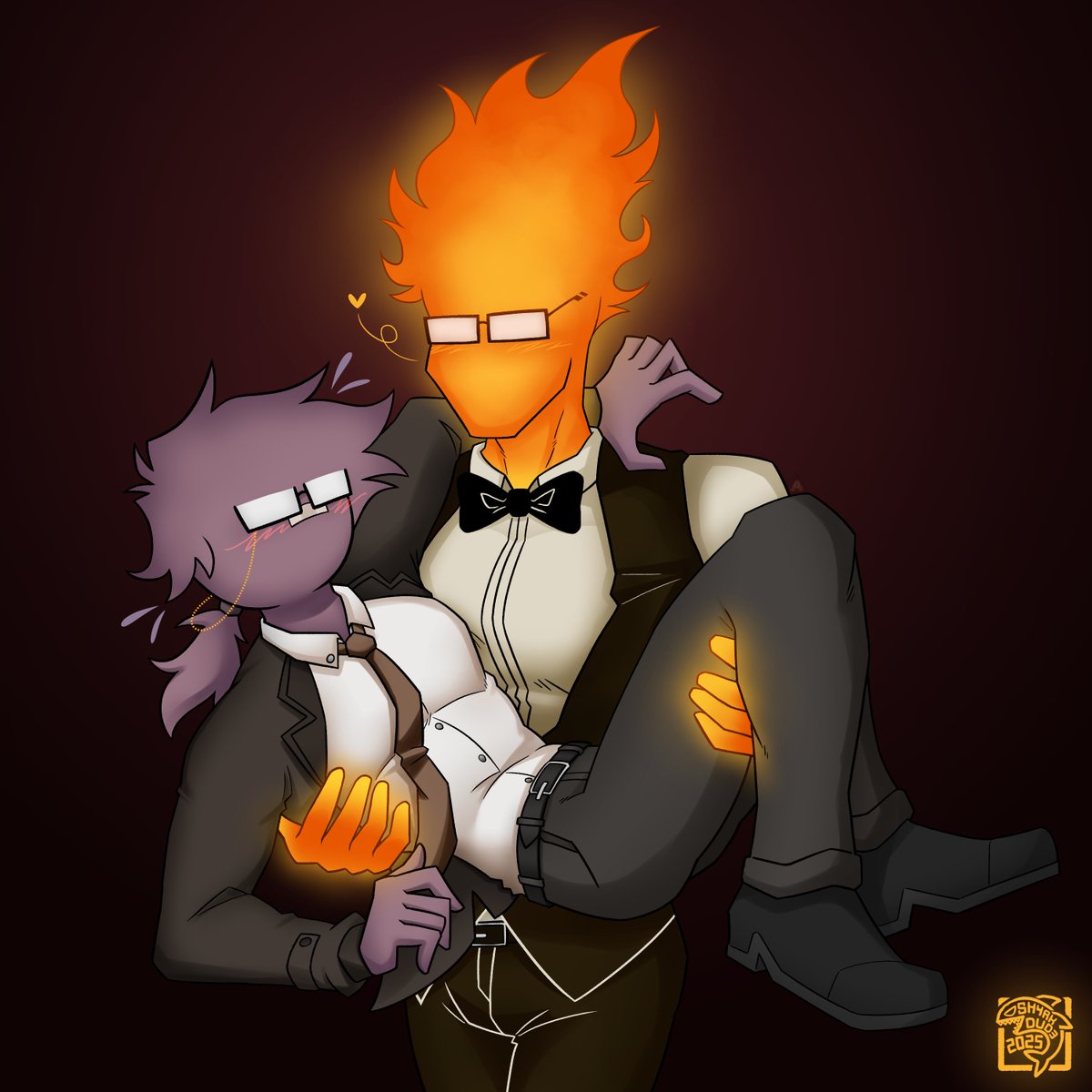 🦈SH4RK // 鲨鱼🩸 (@sh4rkdud3) on Twitter photo Birthday gift art for my lovely friend <a href="/Yumesz_/">Yumesz | VGen Commissions Open ✨</a> 💜🎂🎉
#undertale #grillby #sticksona Birthday gift art for my lovely friend <a href="/Yumesz_/">Yumesz | VGen Commissions Open ✨</a> 💜🎂🎉
#undertale #grillby #sticksona