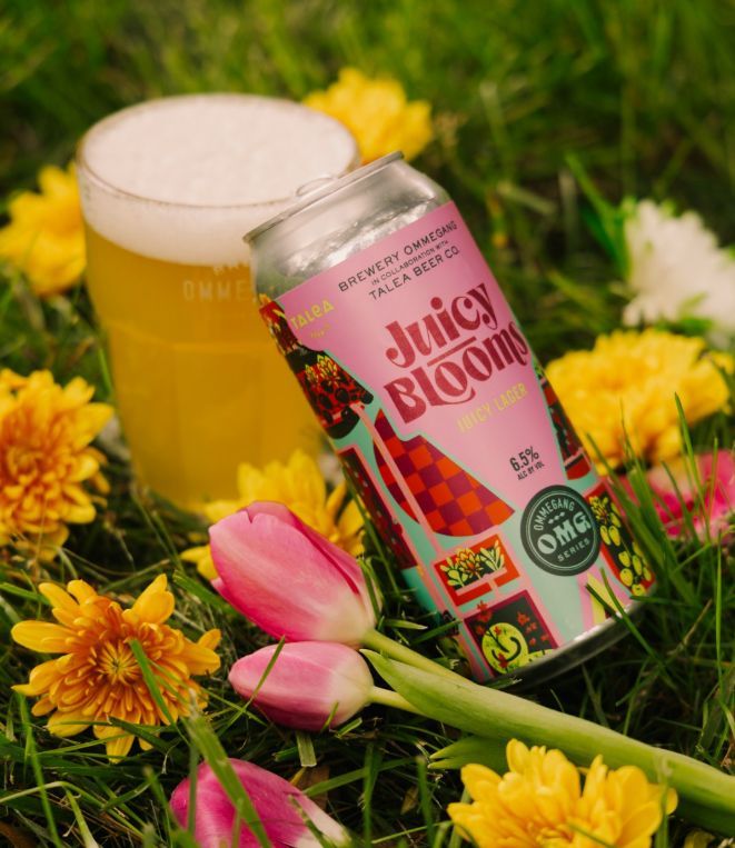 Juicy Blōōms! 🌷
The bright, juicy lager from <a href="/breweryommegang/">Brewery Ommegang</a>, brewed in collaboration with <a href="/taleabeer/">TALEA Beer Co.</a>, is landing on shelves now! It's the perfect refreshment for summer. 🌞