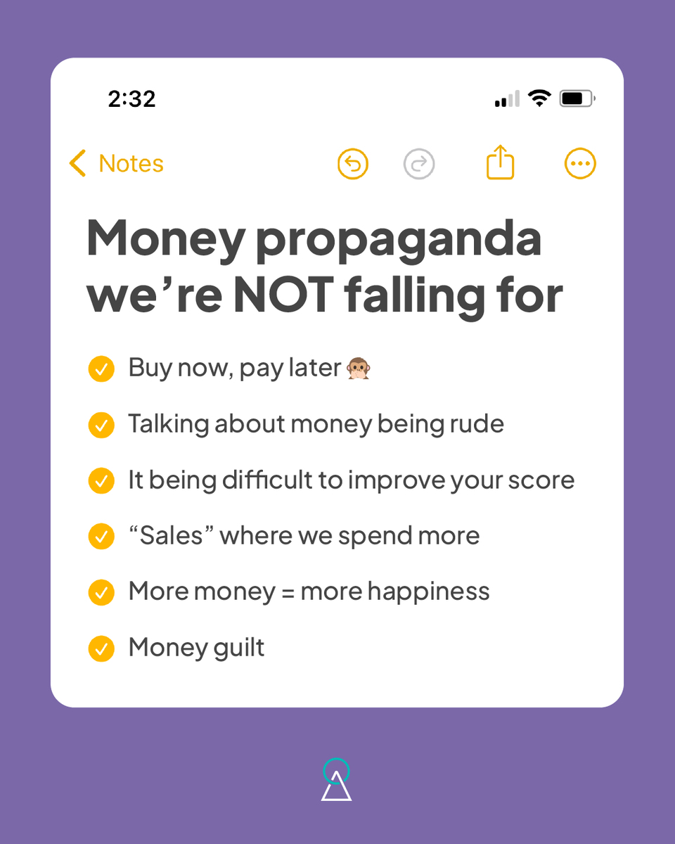 Money guilt, we’re looking at YOU. Here’s your reminder to not get carried away with opinions and sales when it comes to money.