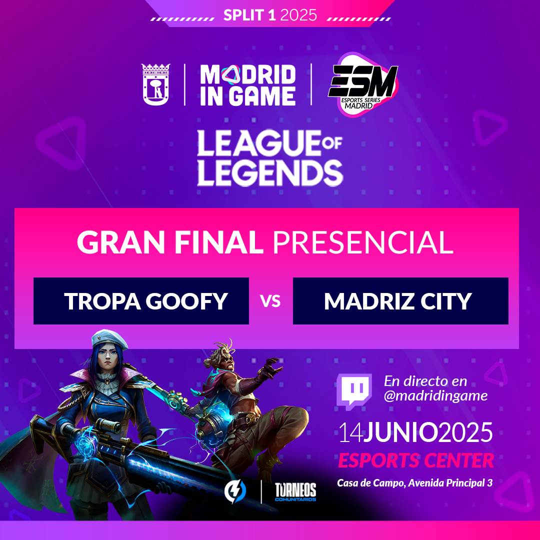 En League of Legends tenemos a 🔥 Tropa Goofy VS Madriz City 🔥