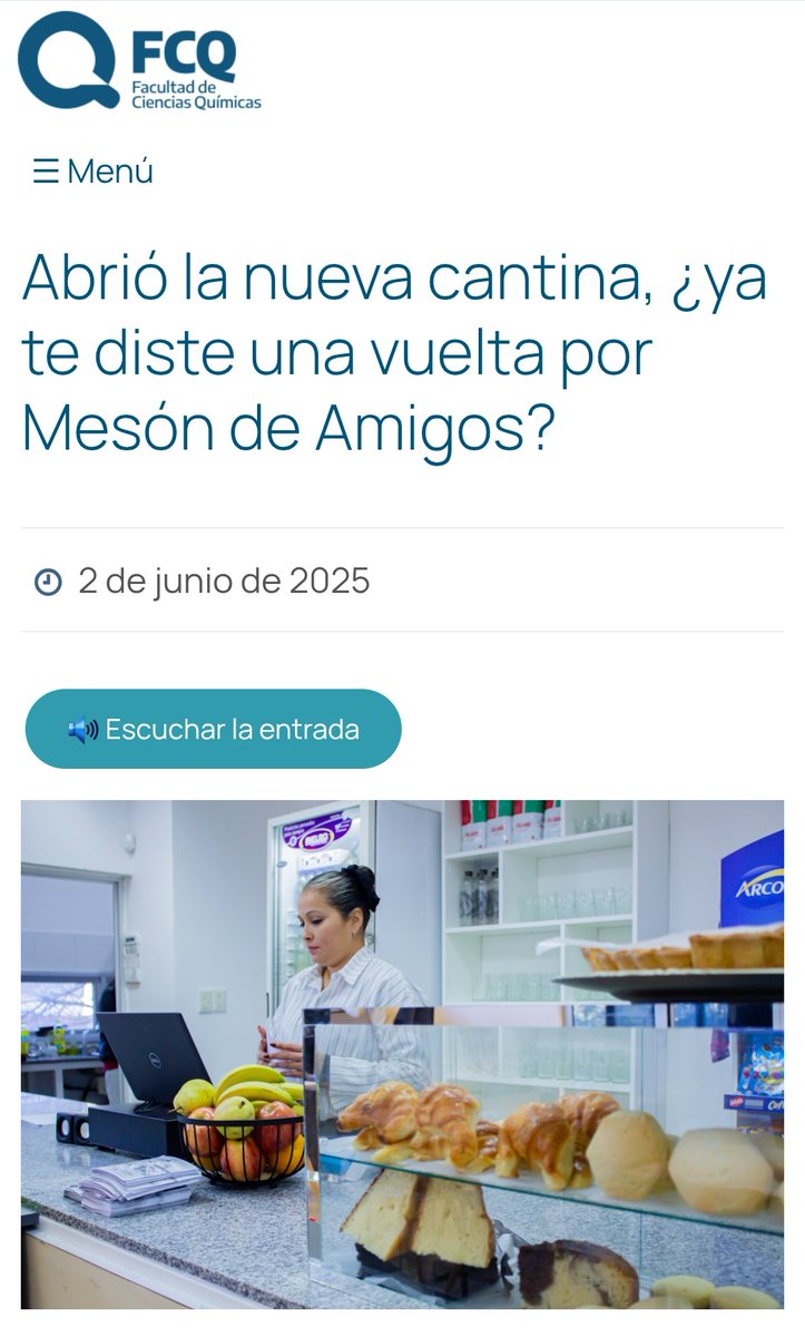 ☕️🍰¡En esta nota, toda la info!🥗🍜
fcq.unc.edu.ar/abrio-la-nueva…