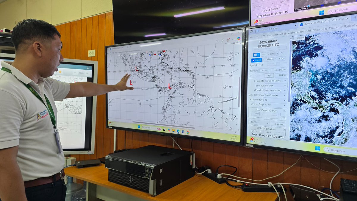 🌧Para los próximos 7 días se pronostican lluvias intensas, pero de poca duración en la zona del Pacífico de Nicaragua, especialmente en horas de la tarde y noche.