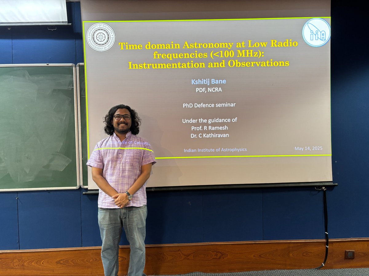 kshitijen's tweet photo. Ad astra per aspera
Successfully defended my PhD on 14th May 2025. Grateful for the journey. What a ride! #PhDone https://t.co/WU543vl01m
