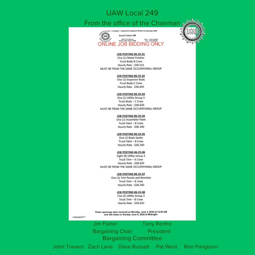 UAW Local 249 tweet media