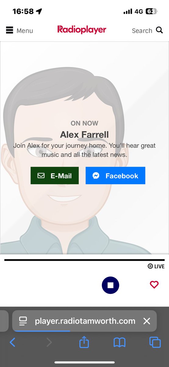 If you’re wondering what to listen to in the sun today then give <a href="/RadioFarrell/">Alex Farrell</a> a listen. 

Just ask your smart speaker to play Radio Tamworth!