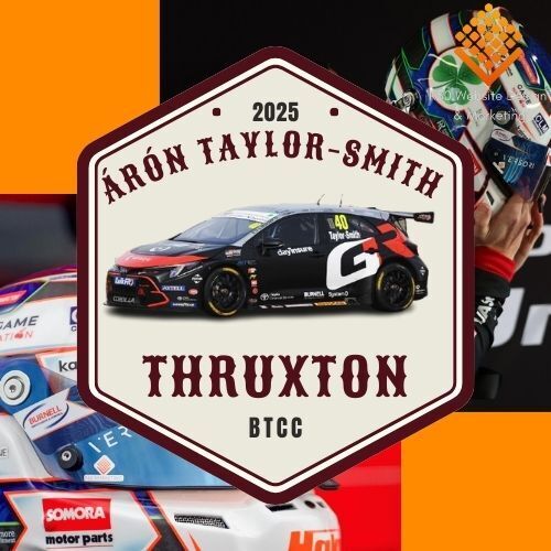 It's race week!

Rounds 10, 11 &amp; 12 all take place at Thruxton this week. Let's keep the momentum going! 

We'll be trackside supporting Árón Taylor-Smith Racing this weekend, so keep an eye out 🏁

#BTCC #speedworks #arontaylorsmith