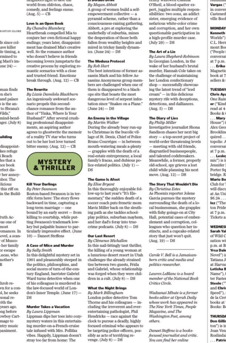 Laura Shepherd-Robinson (@laurasrobinson) on Twitter photo Lovely that THE ART OF A LIE is in the <a href="/BostonGlobe/">The Boston Globe</a> list of summer books to add to your reading list 💚🍍🍦 Lovely that THE ART OF A LIE is in the <a href="/BostonGlobe/">The Boston Globe</a> list of summer books to add to your reading list 💚🍍🍦