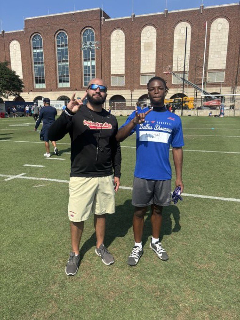 Had a great camp day yesterday at the <a href="/SMUFB/">SMU Football</a> mega camp