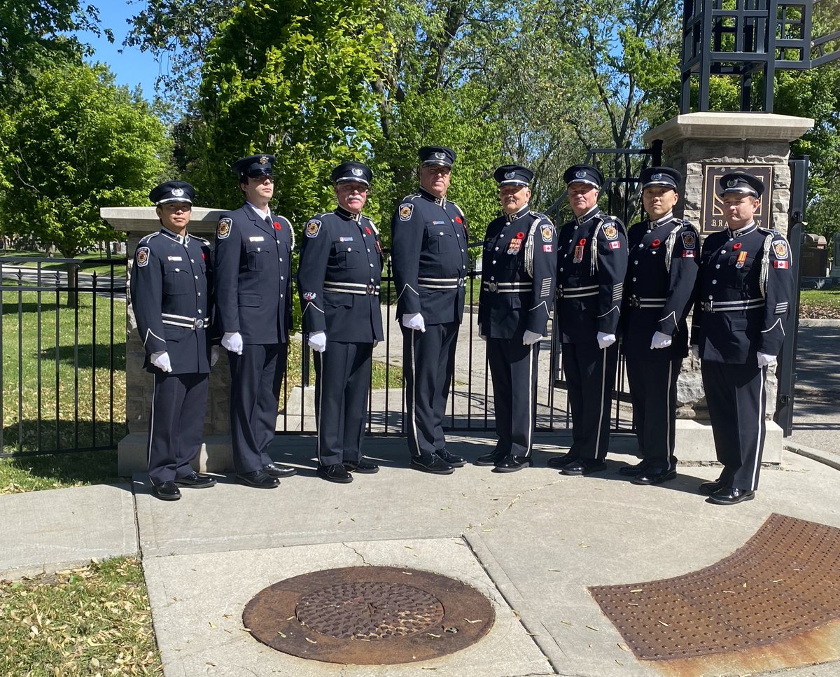 BFES Honour Guard tweet media