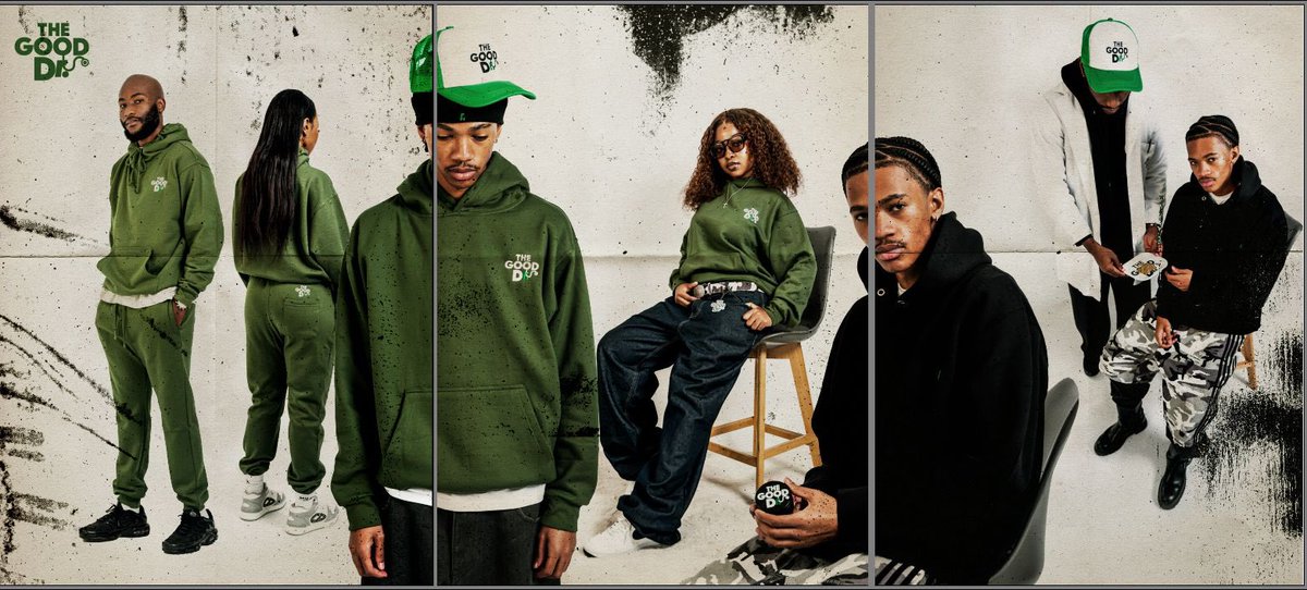 THE DROP HAS LANDED.
Stay cozy, stay clean. The Good Dr. Winter ‘25 collection is here — featuring the bold black hoodie, snug beanies, statement trucker caps, and the essential green fleece tracksuit. Built for the streets, styled for the soul.
