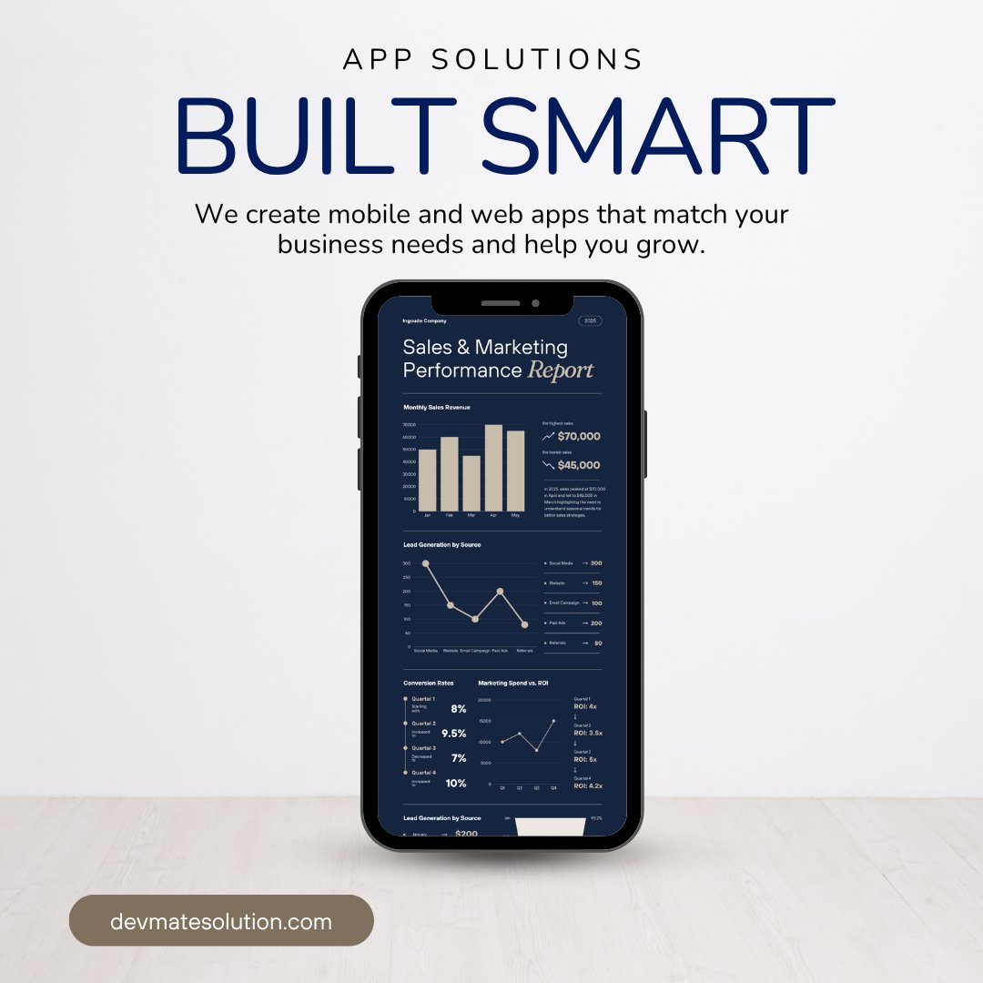 DevMateSolution's tweet image. Got an app idea?
We turn it into a reality custom-built, beautifully designed, ready to scale.

💻 devmatesolution.com

#appdesign #appdevelopment #webdev #websitedesign #webdevelopment #uiux #design #business #software #softwareagency