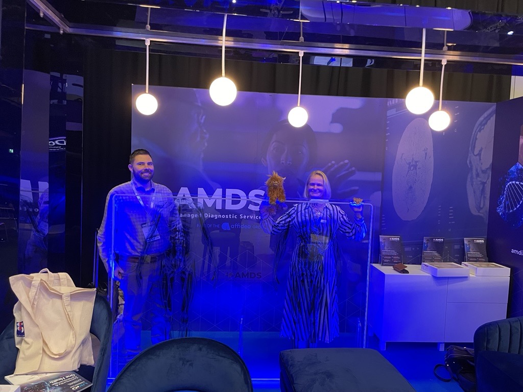 highlandgrowth's tweet photo. Hamish says hello! 👋
It was a busy day at #UKIO2025, with #HMHamish stopping by to greet Sectra and catch up with the team at #AMDS.
The floor was full of energy, with insightful conversations and plenty of connections being made - we’re looking forward to more tomorrow! https://t.co/53svCgZHTg