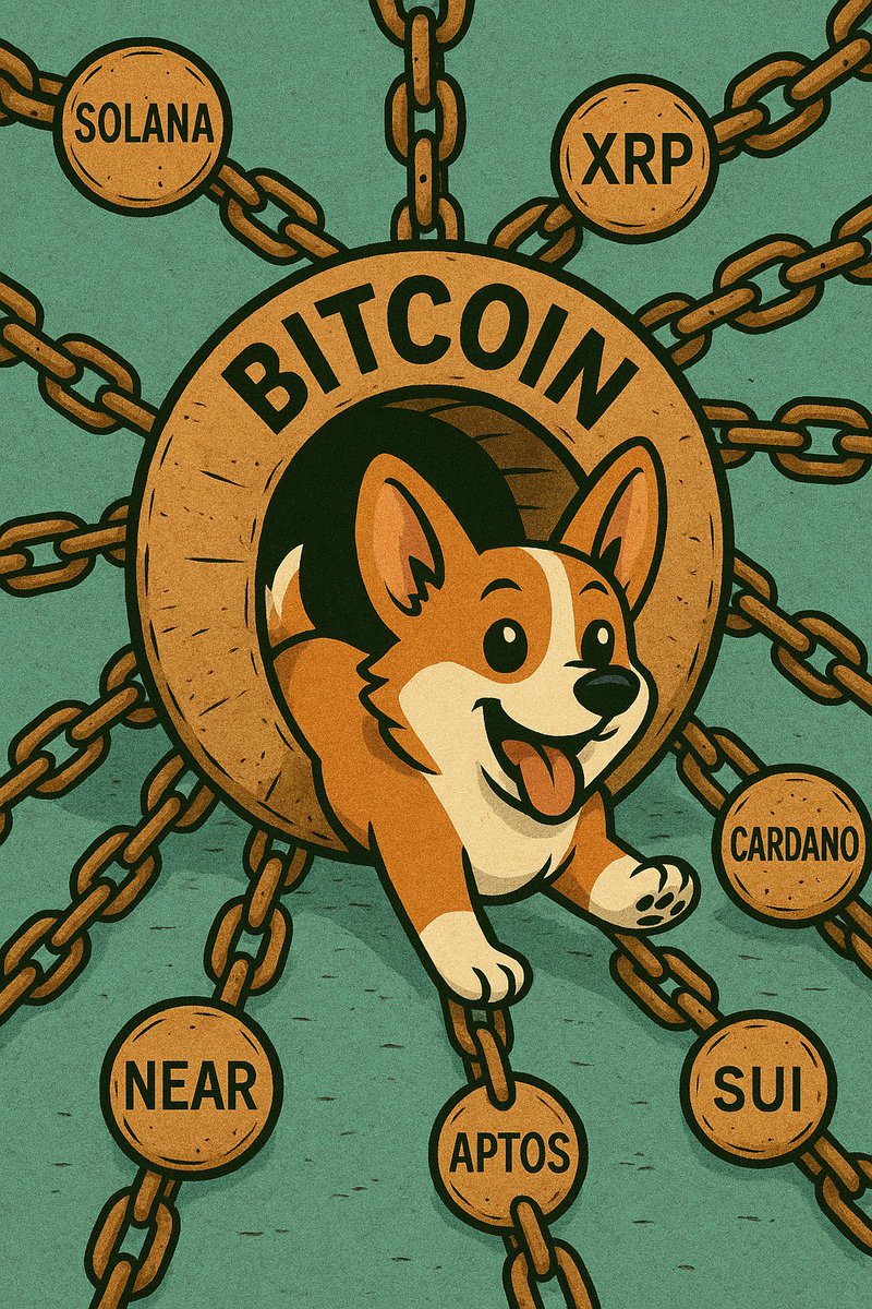 Freedom was the starting point.... 

$WELSH came from Bitcoin.
But it was never meant to stay still.
the world’s not ready for the first memetic bridge.