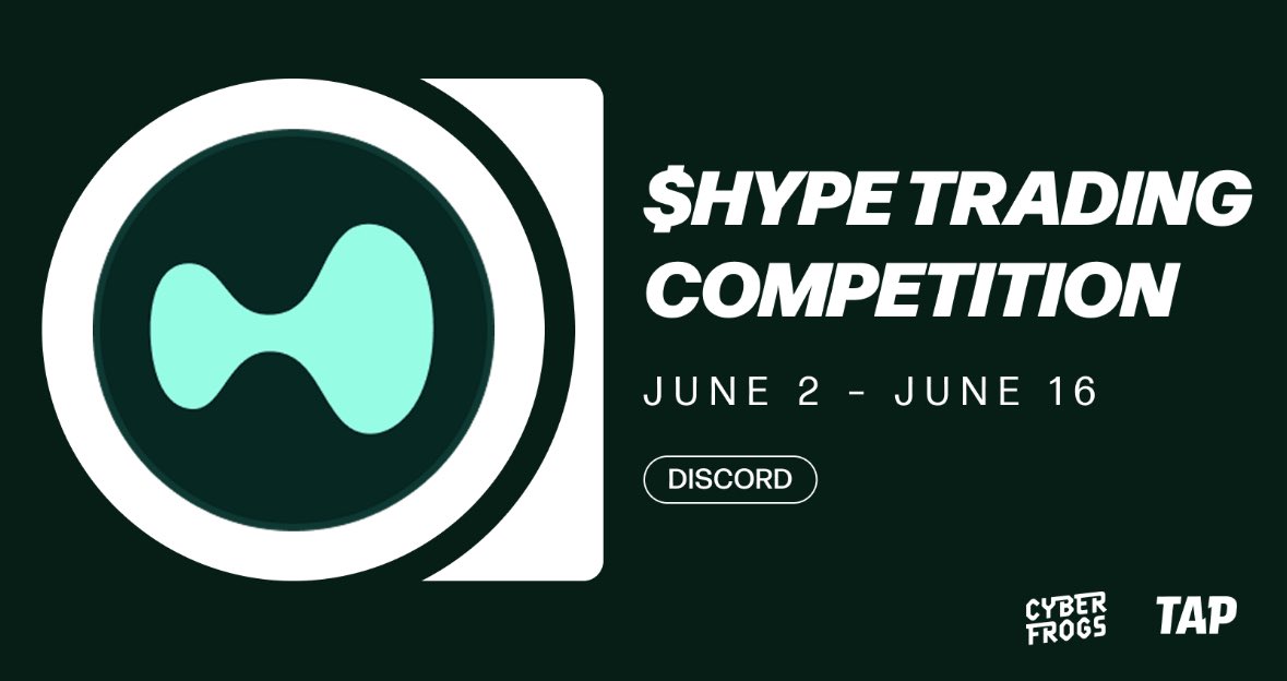 Our $HYPE trading competition is up and running for all Frogs 🐸 

See discord announcements for full details including prizes and requirements! 

$HYPE has been added as a free tier on THOR for all Frog owners 🙏🏼