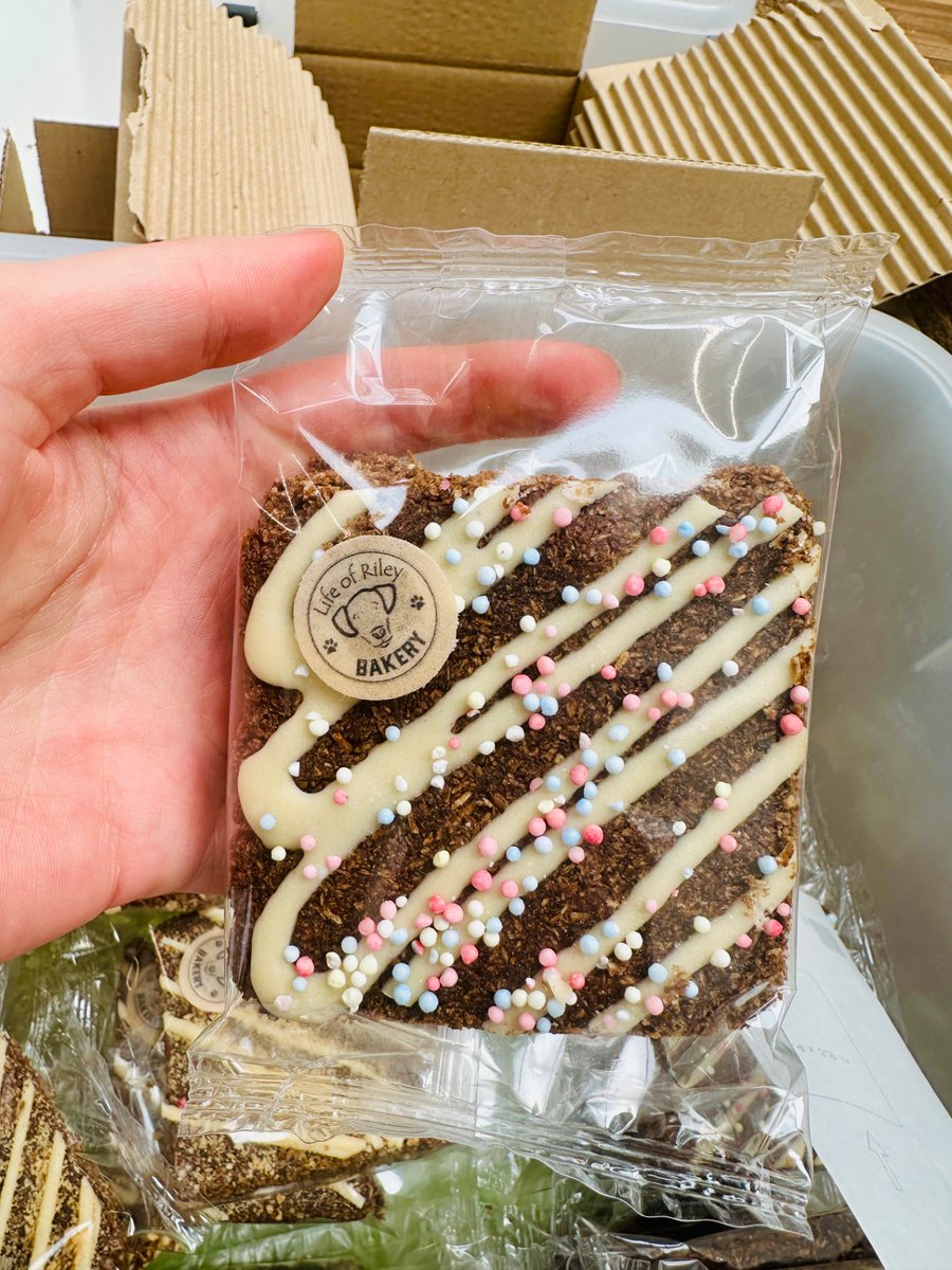 Our pre-order launch for our doggy brownies went well and are whizzing out the bakery this week! #brownies #dogtreats #grainfreedogtreats #naturaldogtreats