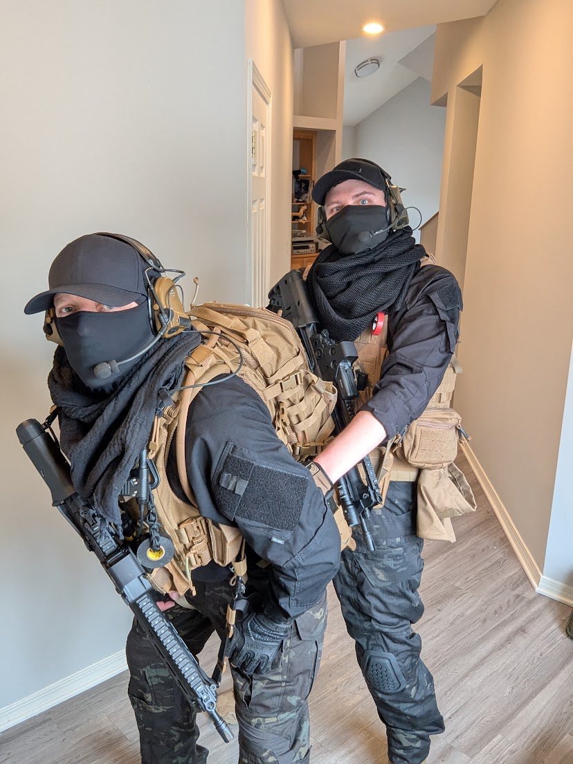 Bosco | MilitantHomosexual (@pupbosco) on Twitter photo A rejected photo from the Shadow Company corporate pride initiative🏳️🌈🏳️⚧️
W/ <a href="/rubberdrone/">sniperboyfriend | rubberdrone</a> A rejected photo from the Shadow Company corporate pride initiative🏳️🌈🏳️⚧️
W/ <a href="/rubberdrone/">sniperboyfriend | rubberdrone</a>