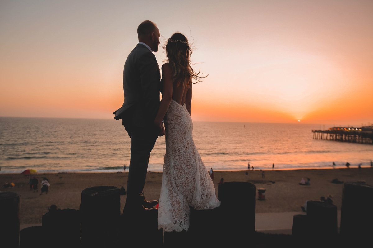 Seven years ago today, @lizzzlybear and I stood on these pillars above the ocean, and I whispered the words every new bride wants to hear: "How messed up would it be if I fell right now?"

We've been through a lot over the last seven years.

We bought a house, built a business,