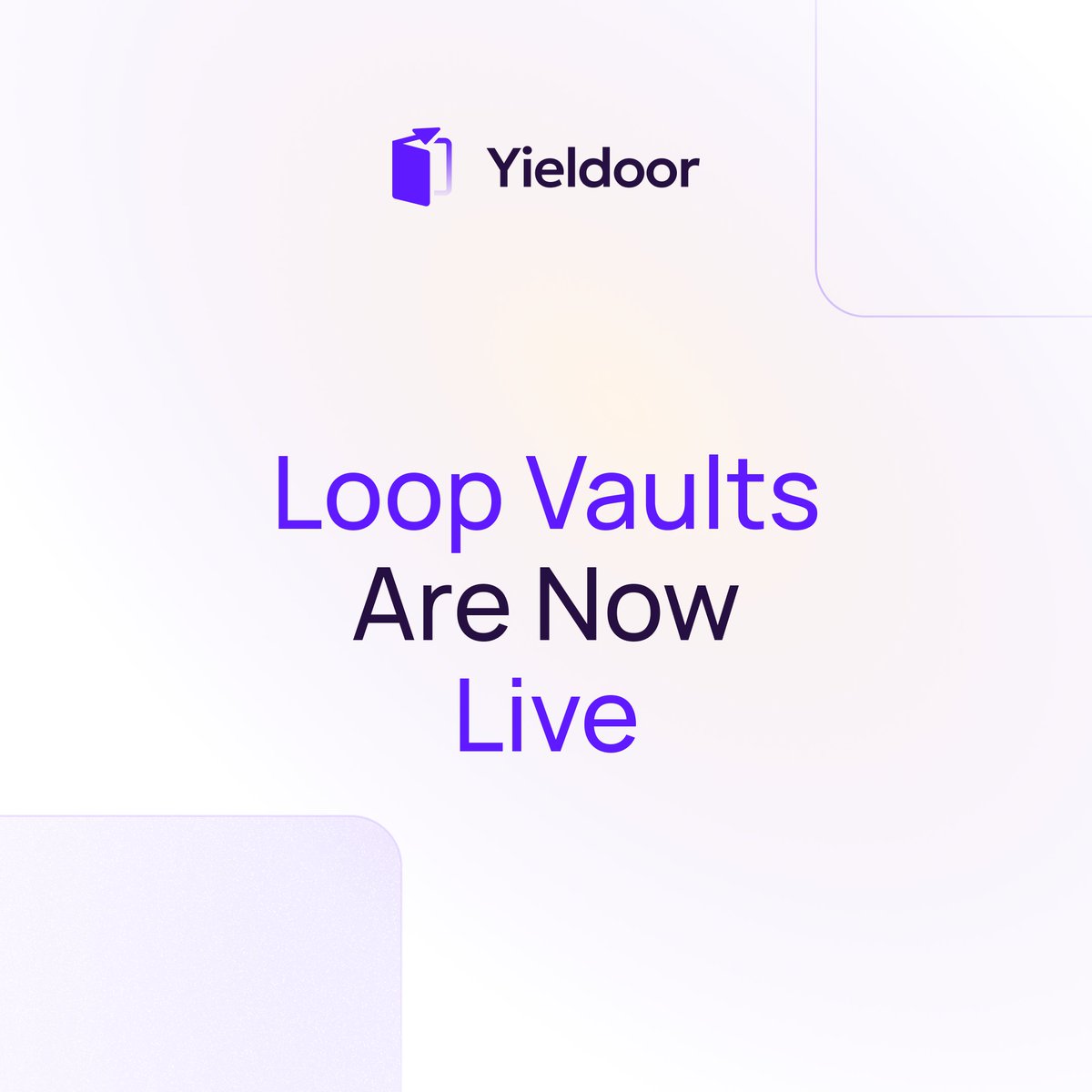 Loop Vaults are now live on Mainnet!

Current APY is ~25%. Pure stablecoin yield. Initial Deposit Cap is $500,000.

But what exactly are Loop Vaults?