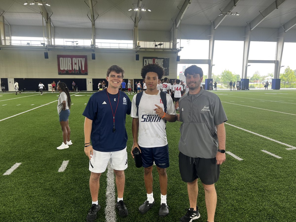 _19Problemz's tweet image. Had a great and successful camp yesterday at the University of South Alabama
@CoachApplewhite @SouthAlabamaFB
@scott_wattigny @DPTnola