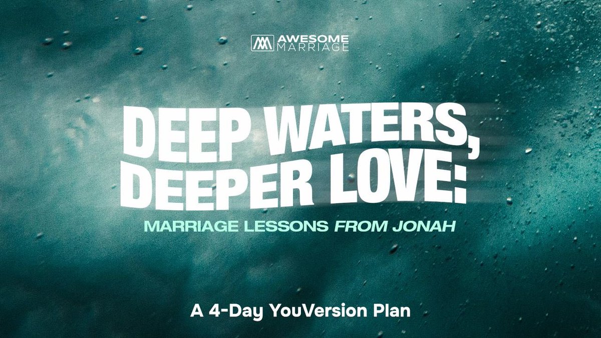 gmcgrah (@gmcgrah) on Twitter photo I just finished day 1 of the <a href="/YouVersion/">YouVersion Bible App</a> plan 'Deep Waters, Deeper Love: Marriage Lessons From Jonah'. Check it out here: bible.com/en/reading-pla… I just finished day 1 of the <a href="/YouVersion/">YouVersion Bible App</a> plan 'Deep Waters, Deeper Love: Marriage Lessons From Jonah'. Check it out here: bible.com/en/reading-pla…