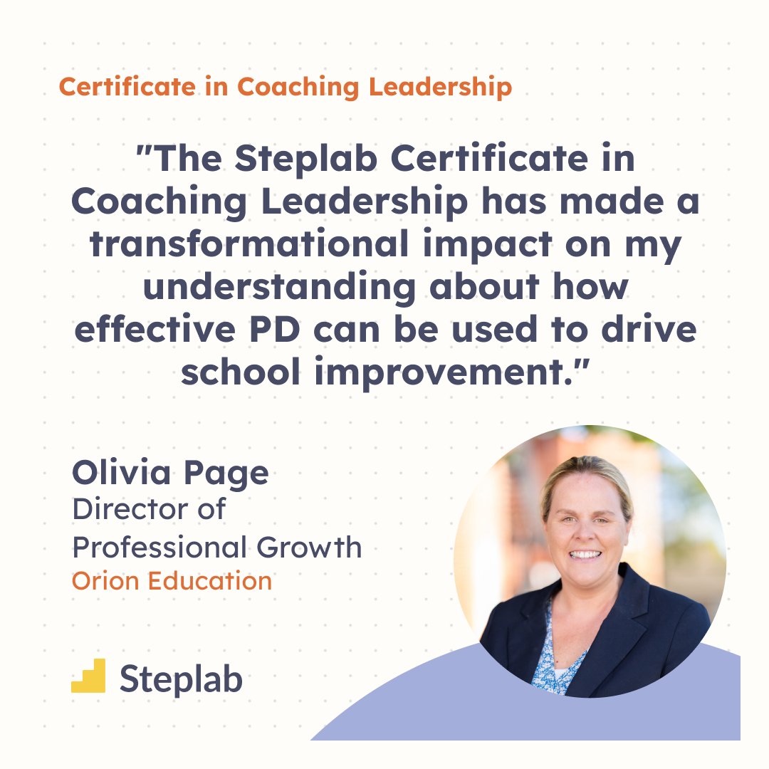 Steplab (@steplab_co) on Twitter photo π¨ YOU'VE ONLY GOT FOUR DAYS π¨
To apply for our year-long Certificate in Coaching Leadership
1β£0β£0β£% course satisfaction
Commencing September 2025 with in-person events in Birmingham and London
Email us (hello@steplab.co) for an application pack π§
Apps close Friday! β³ π¨ YOU'VE ONLY GOT FOUR DAYS π¨
To apply for our year-long Certificate in Coaching Leadership
1β£0β£0β£% course satisfaction
Commencing September 2025 with in-person events in Birmingham and London
Email us (hello@steplab.co) for an application pack π§
Apps close Friday! β³