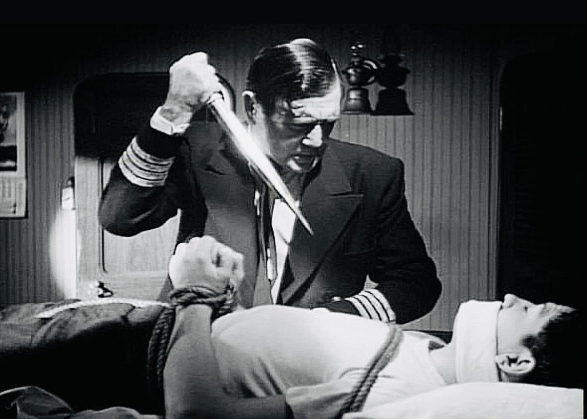 #mood when you’re headed out on a cruise in a few days, turn on #TCM , and it’s all eerie boat movies…..😂
Richard Dix and Russell Wade, THE GHOST SHIP #TCMParty