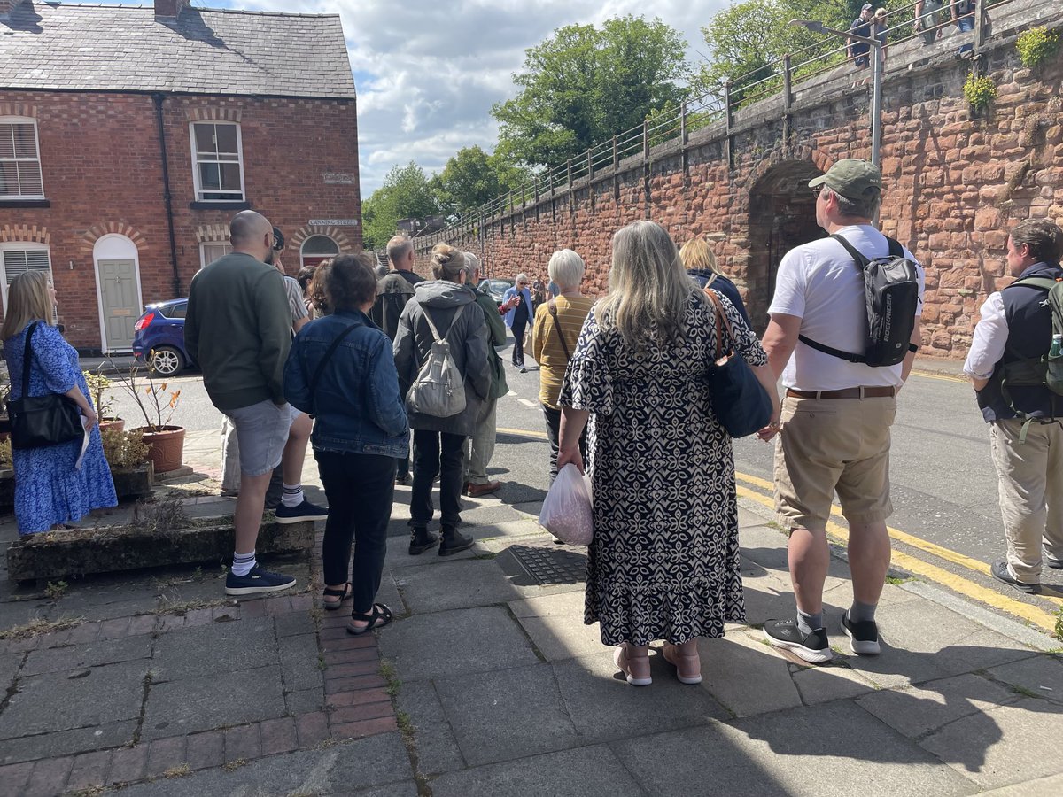 Clare Dudman (@dwuddy) on Twitter photo Great in-depth tour of Roman Chester with Peter Carrington this afternoon as part of the โฆ<a href="/chesterherifest/">Chester Heritage Festival</a>โฉ. I learnt so much - quarries, brickworks and where they buried the bodies. Thanks Peter! Great in-depth tour of Roman Chester with Peter Carrington this afternoon as part of the โฆ<a href="/chesterherifest/">Chester Heritage Festival</a>โฉ. I learnt so much - quarries, brickworks and where they buried the bodies. Thanks Peter!
