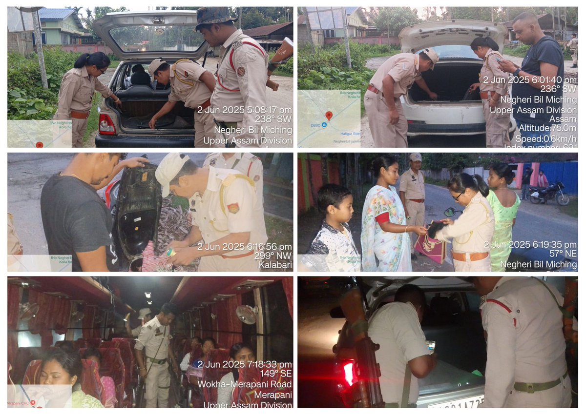 Golaghat Police (@golaghatpolice) on Twitter photo Golaghat Police continue intensive naka checking across the district and border areas to maintain law & order and curb illegal activities.
<a href="/assampolice/">Assam Police</a>
<a href="/DGPAssamPolice/">DGP Assam</a>
<a href="/HardiSpeaks/">Hardi Singh</a> Golaghat Police continue intensive naka checking across the district and border areas to maintain law & order and curb illegal activities.
<a href="/assampolice/">Assam Police</a>
<a href="/DGPAssamPolice/">DGP Assam</a>
<a href="/HardiSpeaks/">Hardi Singh</a>