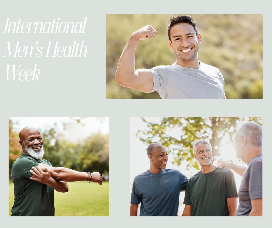 💪 It’s International Men’s Health Week! 🩺
June is a time to raise awareness about the health challenges men face—and to encourage open conversations, regular checkups, and healthier habits.
#MensHealthWeek