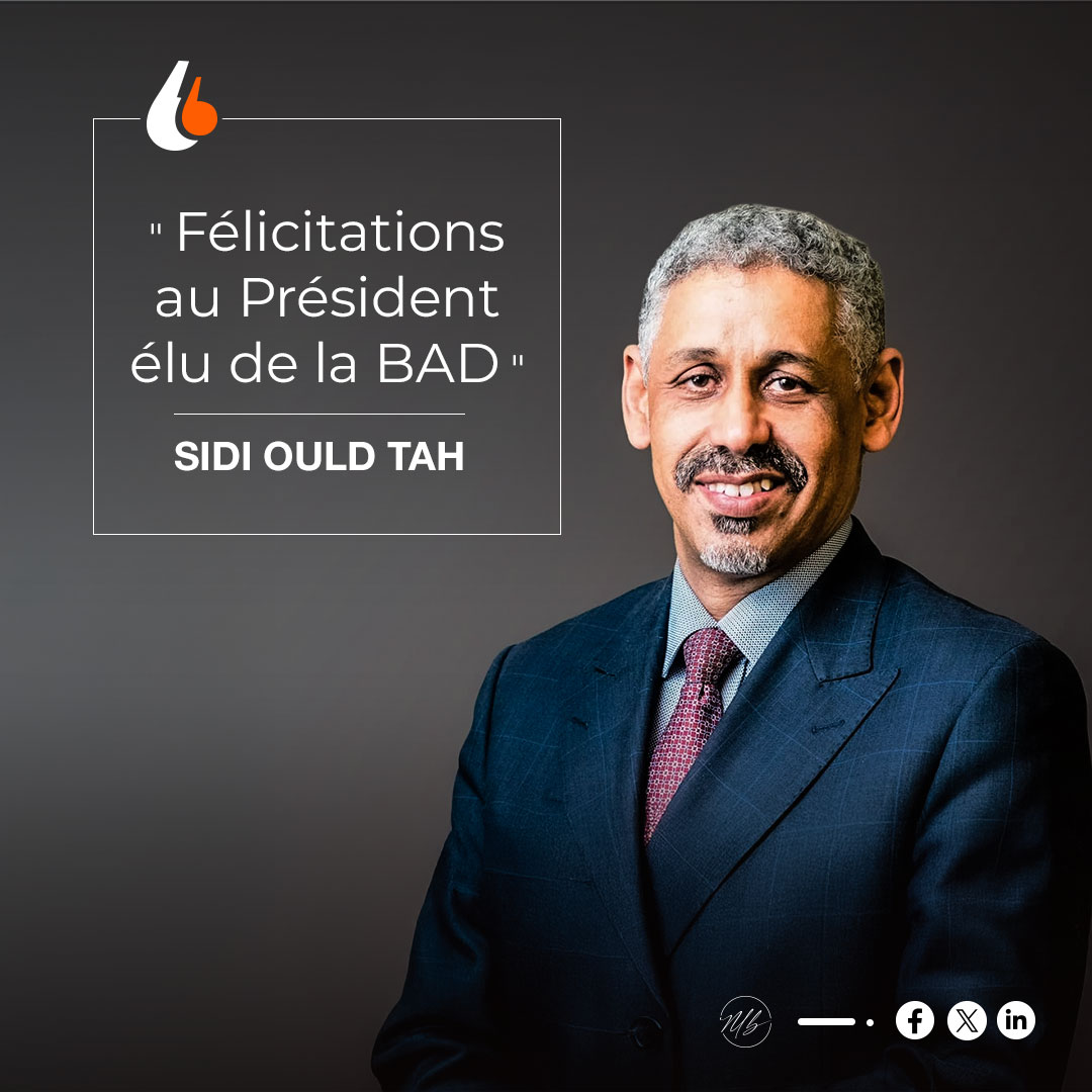 Pour la transformation économique de notre continent, nous savons combien l’investissement structurant et la vision à long terme peuvent transformer des territoires, des économies, des vies.

C'est pourquoi, je salue, avec enthousiasme et espérance, l’élection de M. SIDI OULD TAH
