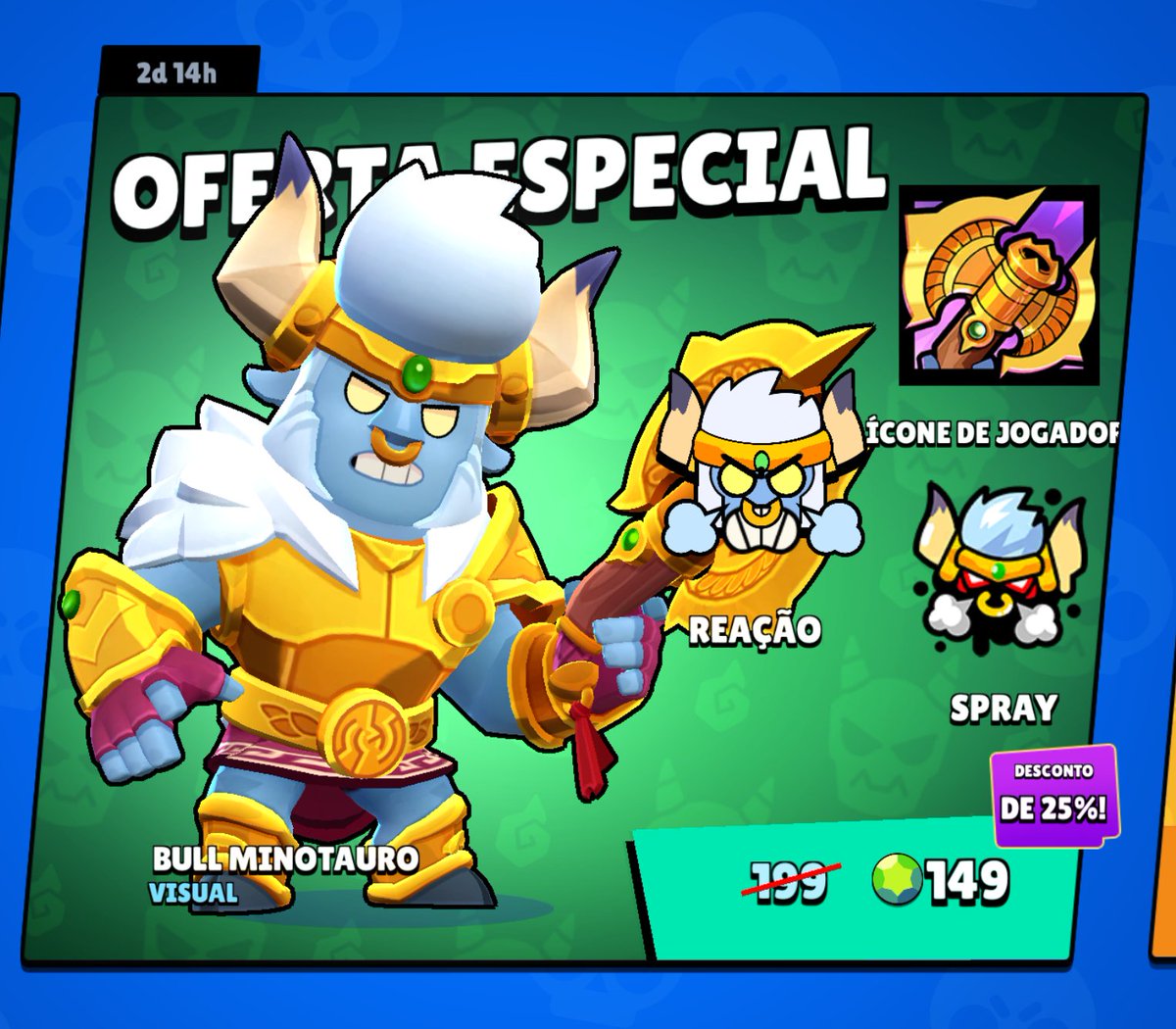 Polar_11_'s tweet photo. Skinzinhas em promoção na loja do Brawl Stars 🤩! Caso for comprar algumas delas não esquece de colocar o código POLAR11 no final da loja :) https://t.co/GTI0eciWO0