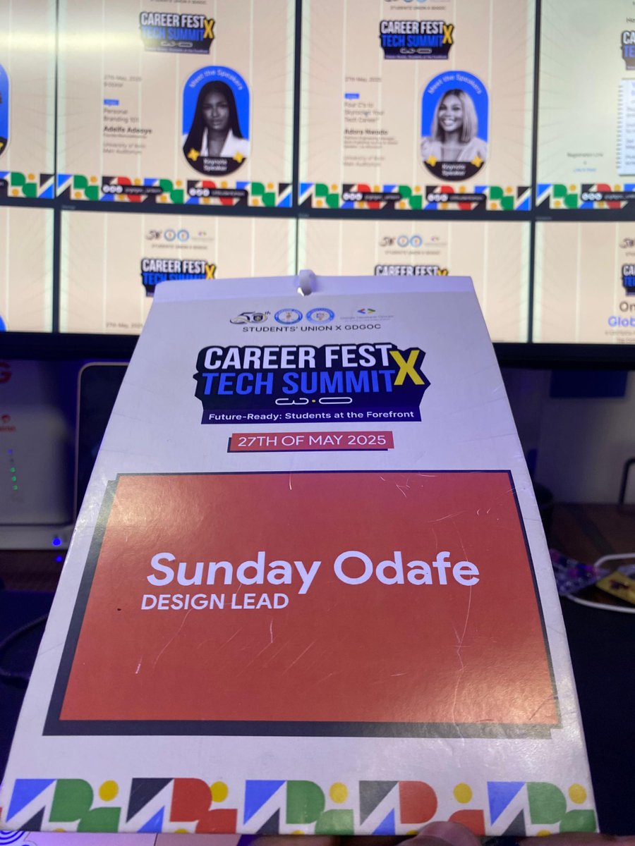 SundayOdafe1's tweet image. From audience member to Design Lead - How I helped bring 2,600+ students together for the biggest career event in University of Ilorin history
Let me tell you this incredible story... 🔥