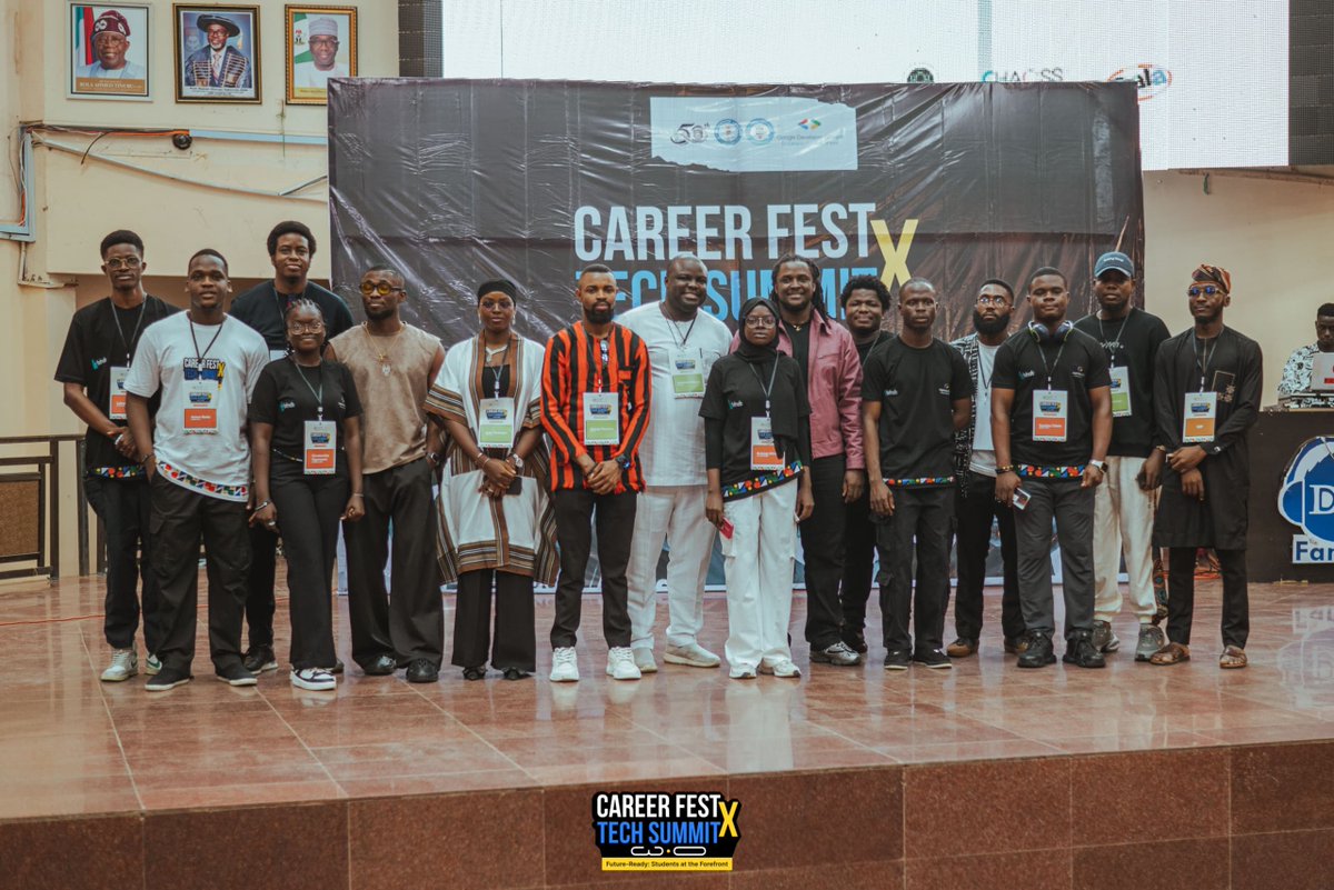 SundayOdafe1's tweet image. From audience member to Design Lead - How I helped bring 2,600+ students together for the biggest career event in University of Ilorin history
Let me tell you this incredible story... 🔥