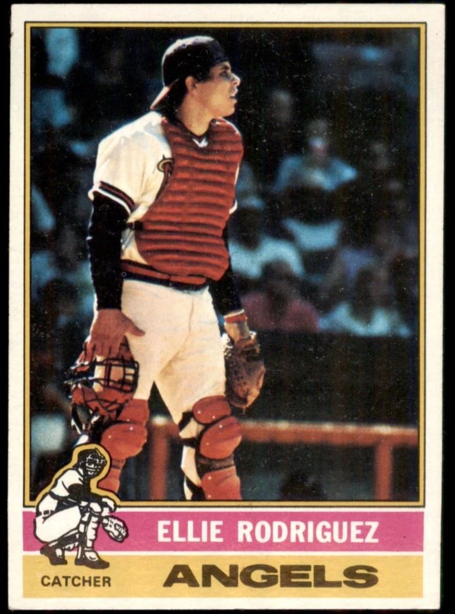 This 2x All⭐️ catcher had 2 All⭐️ level cards from #Topps. I never knew much about Ellie when I collected, but his ‘73 &amp; ‘76 cards were favs for their striking images. #ToolsofIgnorance