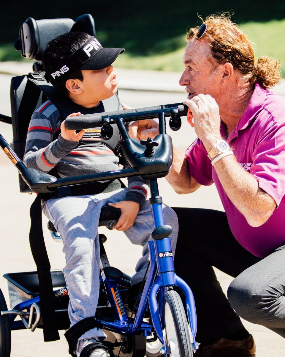 Variety - the Children's Charity of Iowa (@varietyiowa) on Twitter photo Congratulations to Miguel Ángel Jiménez for winning the <a href="/PCCTourney/">Principal Charity Classic Tournament</a>!
When Miguel first came to Des Moines in 2016, he helped us surprise Luis with an adaptive bike from Variety! Watch the heartwarming 2016 presentation here: fb.watch/cf1CUN3_iS/ <a href="/ChampionsTour/">PGA TOUR Champions</a> <a href="/principal/">Principal®</a> Congratulations to Miguel Ángel Jiménez for winning the <a href="/PCCTourney/">Principal Charity Classic Tournament</a>!
When Miguel first came to Des Moines in 2016, he helped us surprise Luis with an adaptive bike from Variety! Watch the heartwarming 2016 presentation here: fb.watch/cf1CUN3_iS/ <a href="/ChampionsTour/">PGA TOUR Champions</a> <a href="/principal/">Principal®</a>