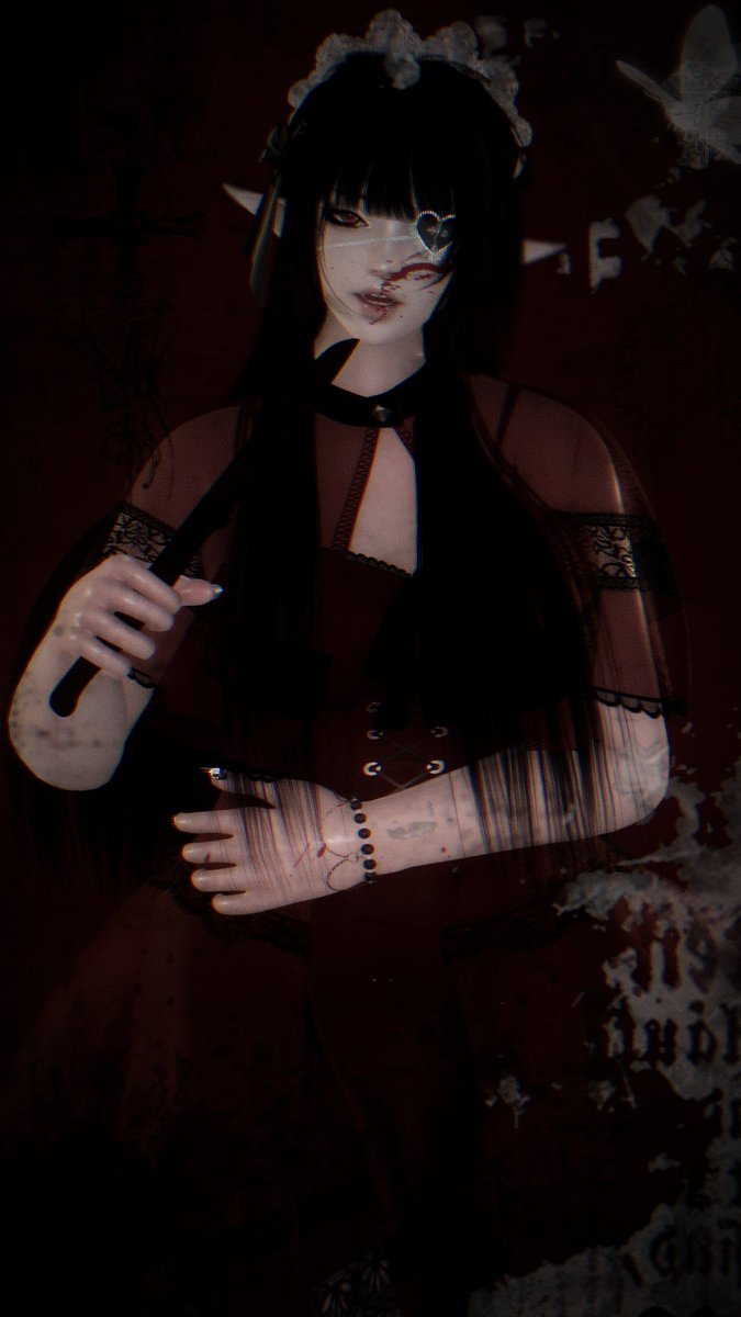 cw: knife, blood. 

𝘪𝘵'𝘴 𝘧𝘪𝘭𝘵𝘩𝘺, 
       𝘥𝘪𝘴𝘨𝘶𝘴𝘵𝘪𝘯𝘨, 𝘴𝘰 𝘶𝘨𝘭𝘺 𝘧𝘰𝘳 𝘴𝘶𝘳𝘦.