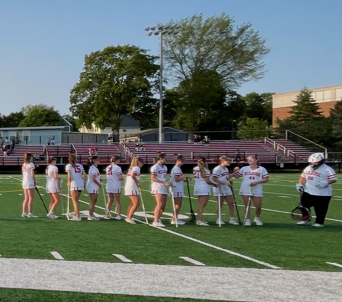 Girls lacrosse will travel to Longmeadow on Wednesday at 5pm to face the Lancers in the round of 16 in the MIAA D2 MIAA Tournament! Tickets will be available shortly on GoFan. #MelrosePS