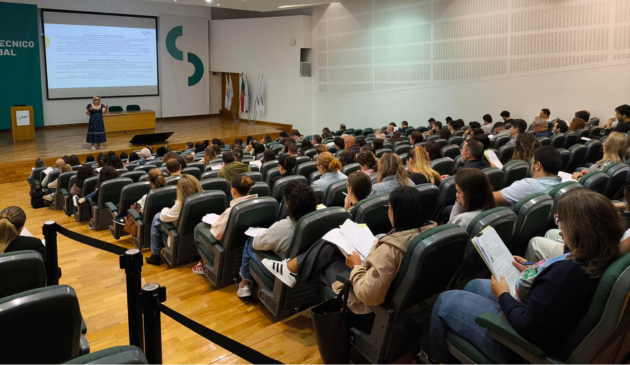 ESCEIPS's tweet photo. Mais de 100 candidatos estiveram presentes na palestra de preparação para Prova M23 da ESCE/IPS https://t.co/nWJuQcxL78 https://t.co/QH7OJht9l7