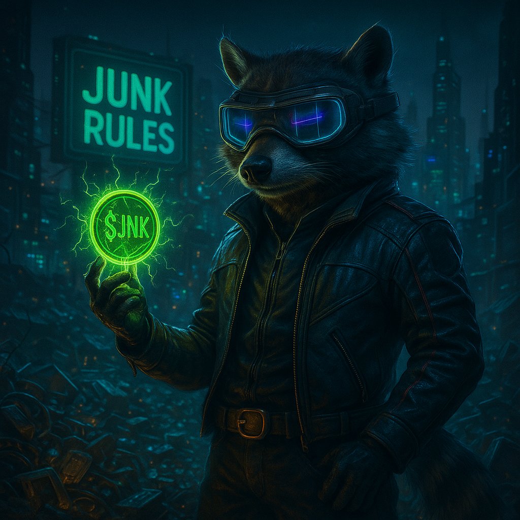 🌪️💥 JunkCoin: Where the Trash Rules! 💥🌪️

We don’t just hold $JNK…
We hoard it, we collect it, we turn it into treasure. 🏴‍☠️🗑️💰
Tired of shiny memecoins with no soul?
 JunkCoin is for the real degens. The dirty, the gritty, the unstoppable.

Ready to get in the trash pile and