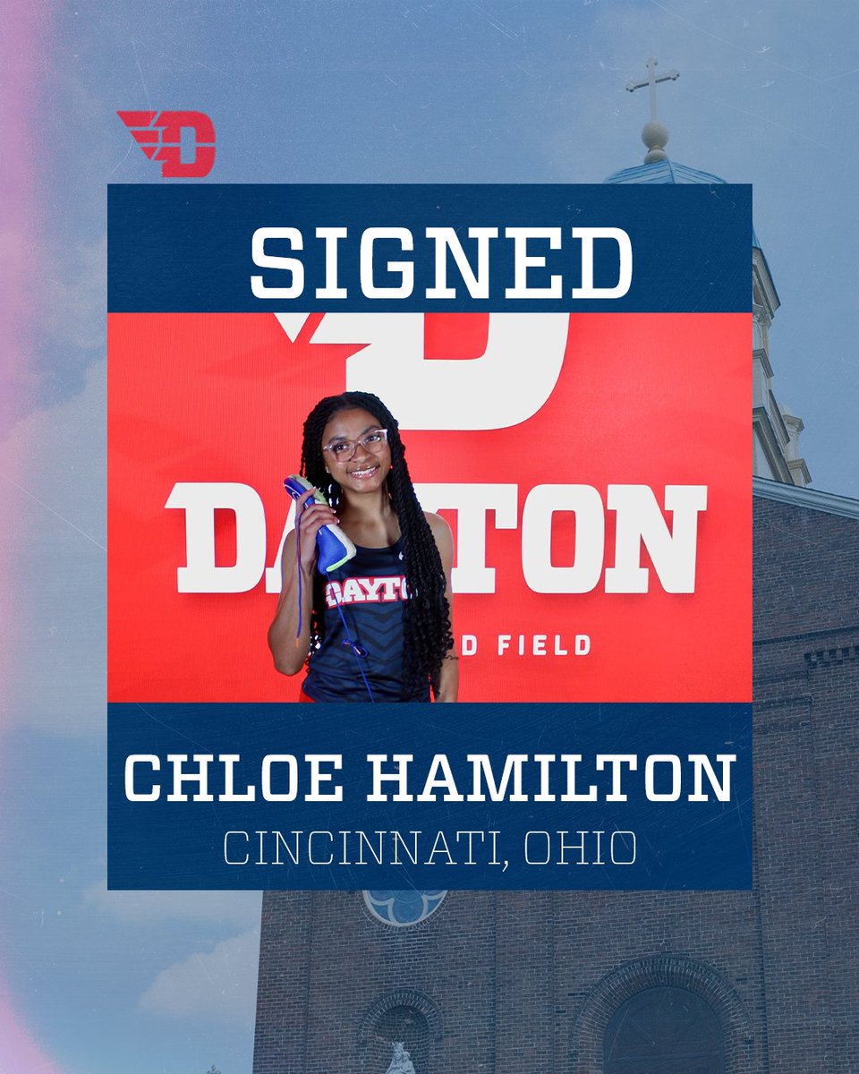 UDWomensTF_XC's tweet image. 𝐒𝐈𝐆𝐍𝐄𝐃. ✍️
Welcome to the Flyer Family, Chloe!
#UDXC // #GoFlyers ✈️