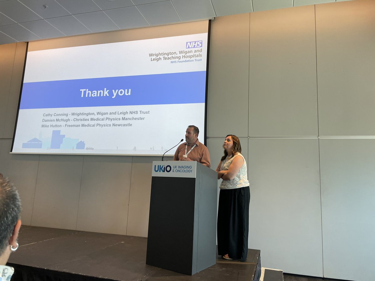 Big shout out to <a href="/WWL_Radiology/">WWL Radiology</a> MR manager, Barry Burgess and MR clinical Lead, Cathy Conning on presenting their work on MR Acceleration - a topic which has improved both the image quality and service delivery within WWL 👏🏻 <a href="/UKIOCongress/">UKIOCongress</a> #UKIO2025 <a href="/SiemensHealth/">Siemens Healthineers</a>