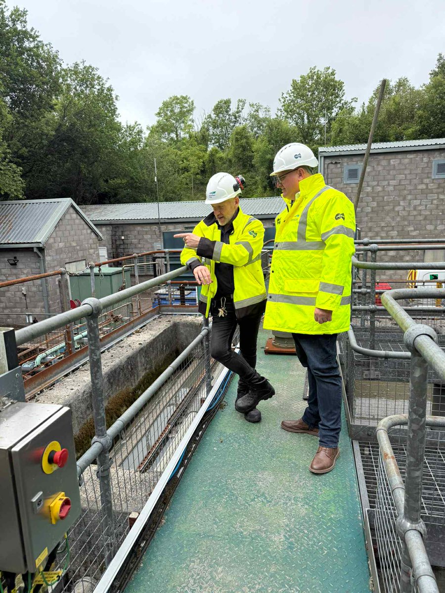 After hearing so many concerns from local people about South West Water and pollution, I visited the Combe Martin wastewater treatment works to see for myself how sewage and storm overflows are being managed, and to hear what South West Water is actually doing to improve water
