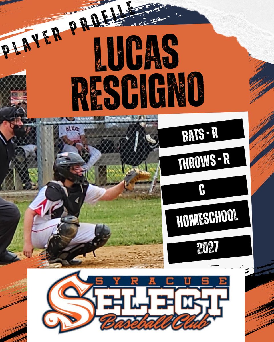 Lucas is a defensive wall with quick pop time and a fast, accurate throw to second, consistently shutting down the running game. 
At the plate, he has a solid swing with the ability to drive the ball for power, showing potential to impact the game offensively as well.
