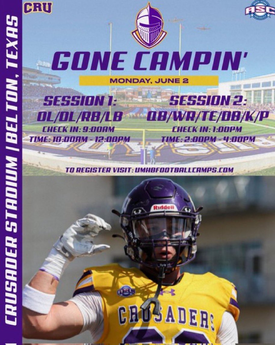 Blaze Orr (@blazeorr11) on Twitter photo I will be attending the <a href="/CruFootball/">UMHB Football🏈</a> camp today for session #2! Thank you <a href="/Coach_Brace/">Nick Brace</a> for the opportunity to come showcase my talents! #PRIDE #TCC <a href="/1LHSLions/">Lockhart Lion Football</a> <a href="/CoachLumbreras/">Larry Lumbreras M.Ed.</a> <a href="/Coach_Maldy/">Coach Maldonado</a> I will be attending the <a href="/CruFootball/">UMHB Football🏈</a> camp today for session #2! Thank you <a href="/Coach_Brace/">Nick Brace</a> for the opportunity to come showcase my talents! #PRIDE #TCC <a href="/1LHSLions/">Lockhart Lion Football</a> <a href="/CoachLumbreras/">Larry Lumbreras M.Ed.</a> <a href="/Coach_Maldy/">Coach Maldonado</a>